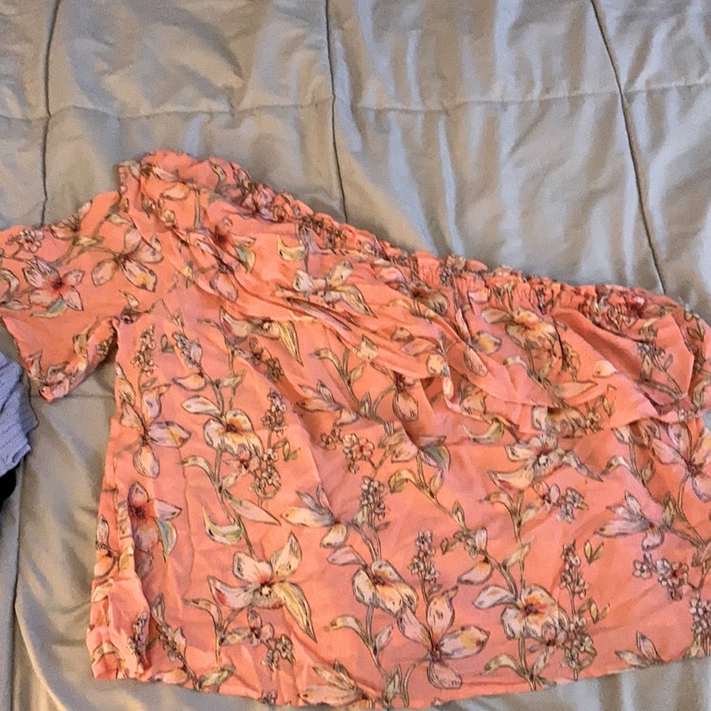 A New Day one shoulder crop blouse xl